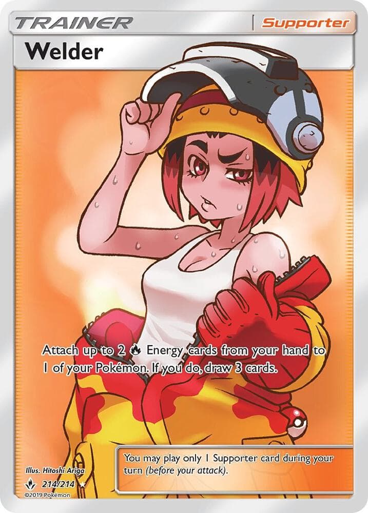 Welder Full Art Supporter