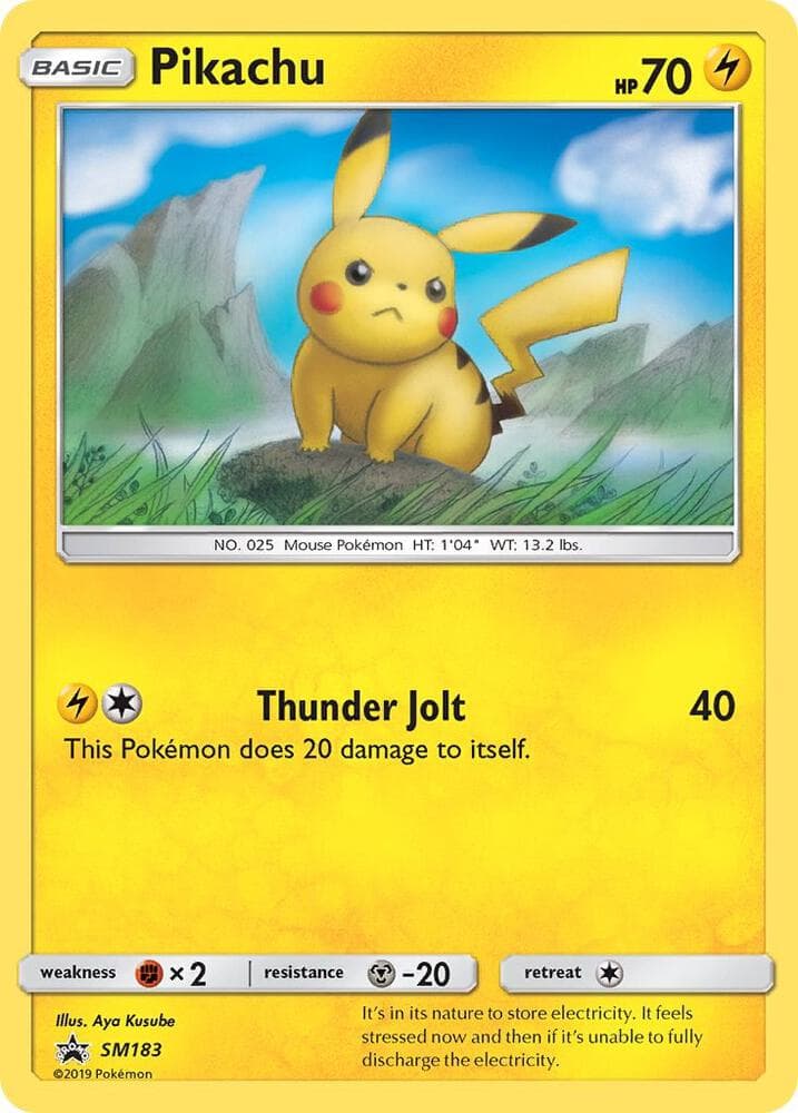 Pikachu SM183 Basic
