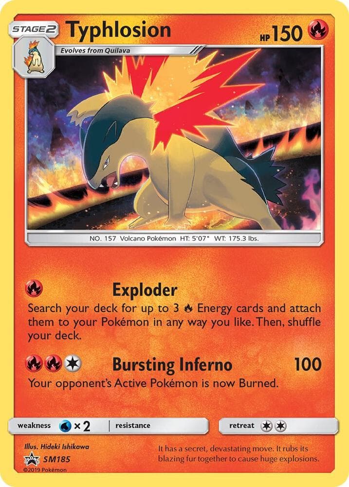 Typhlosion SM185 Stage 2