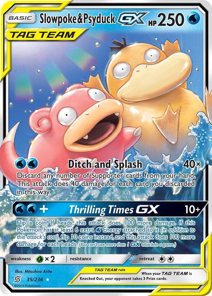 Slowpoke and Psyduck GX Basic