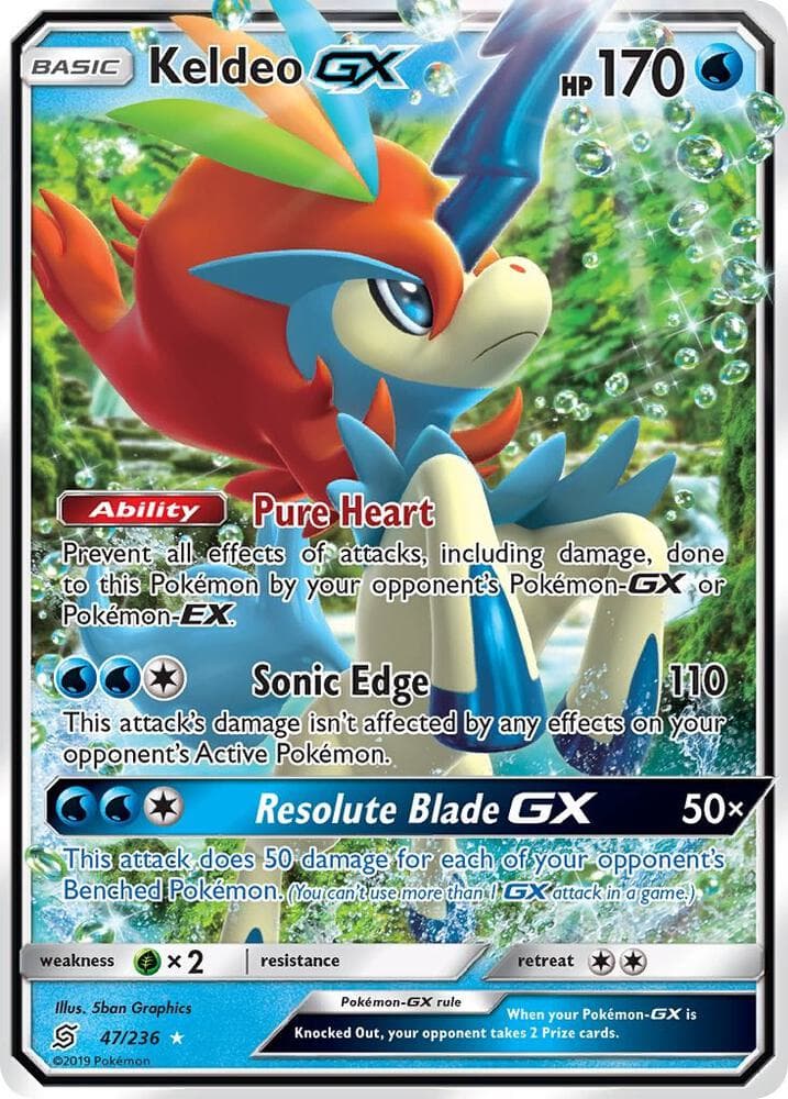 Keldeo GX Basic