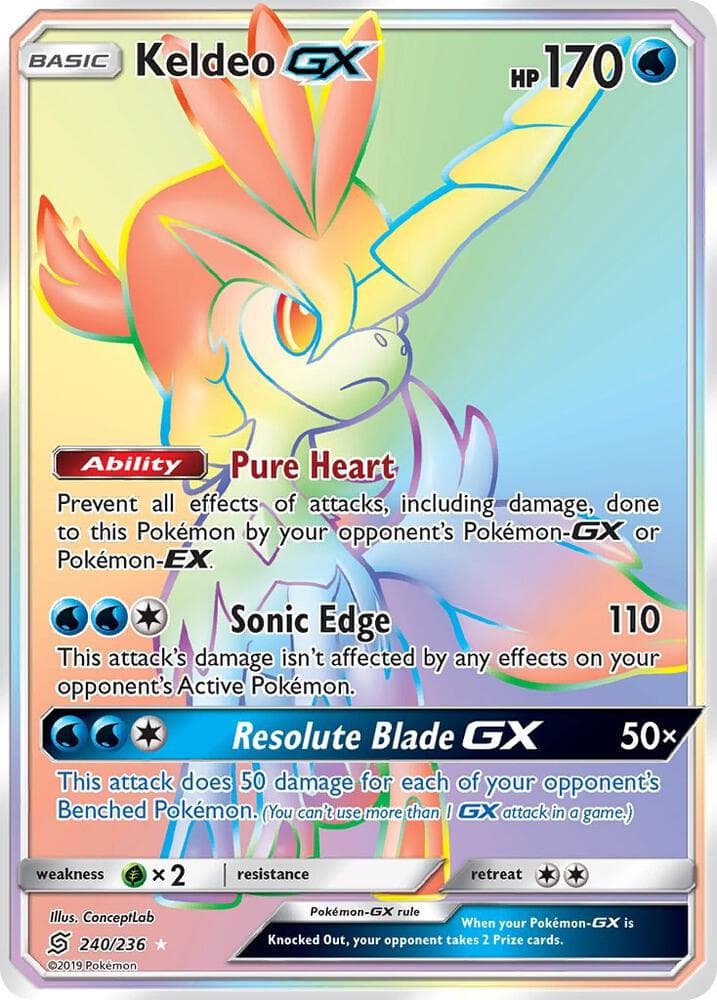 Keldeo GX Secret Basic