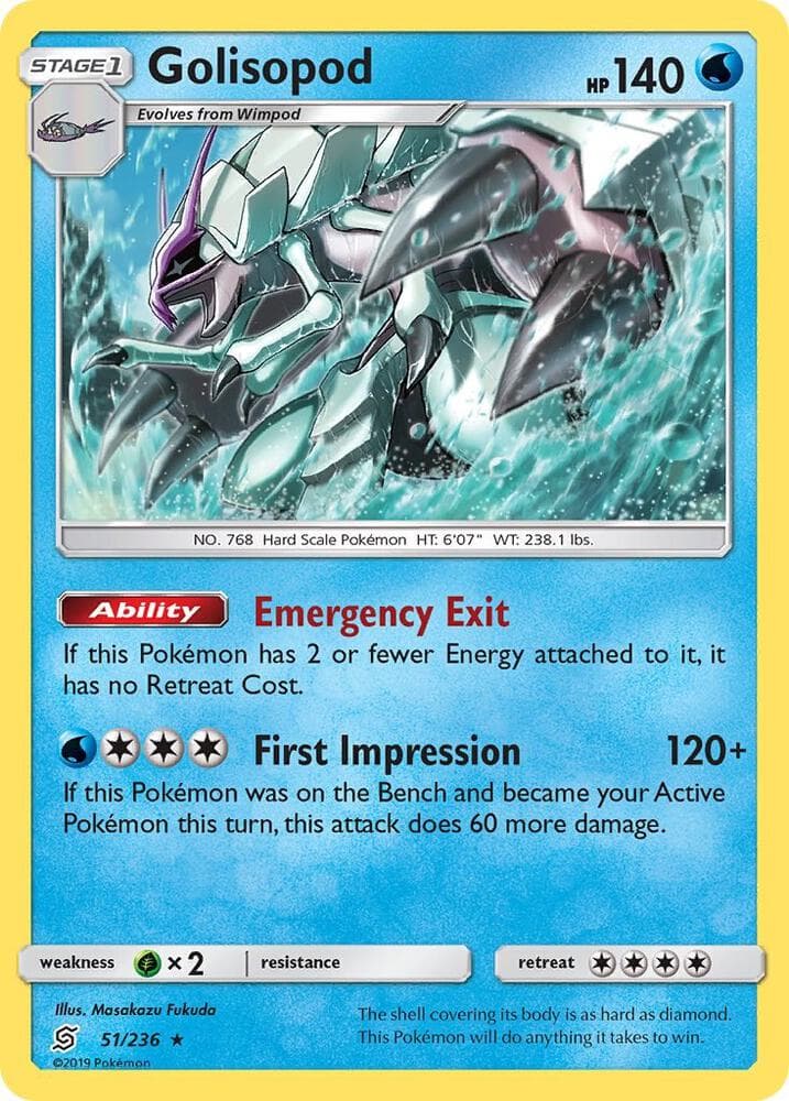 Golisopod Stage 1