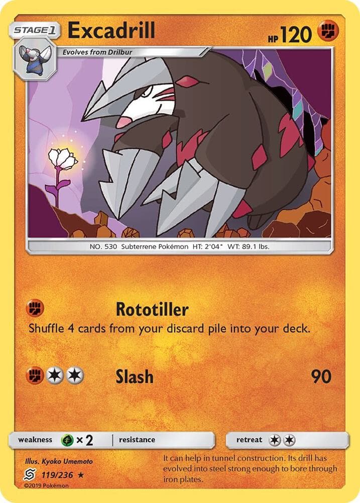 Excadrill Stage 1