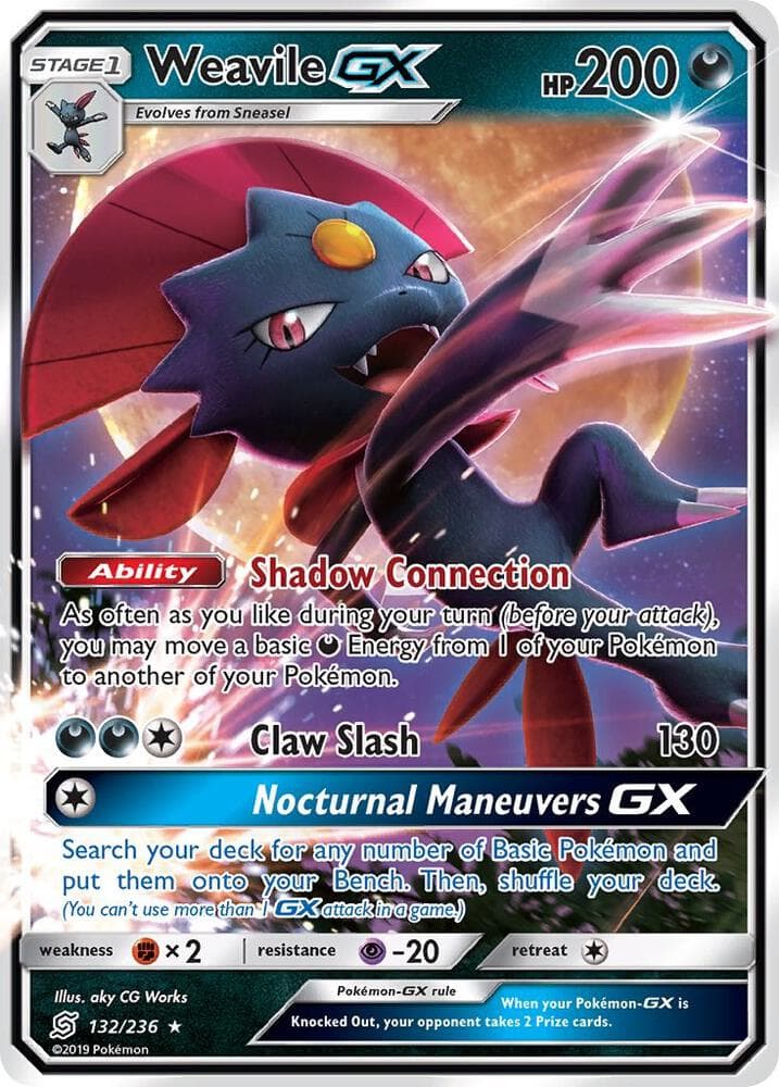 Weavile GX Stage 1