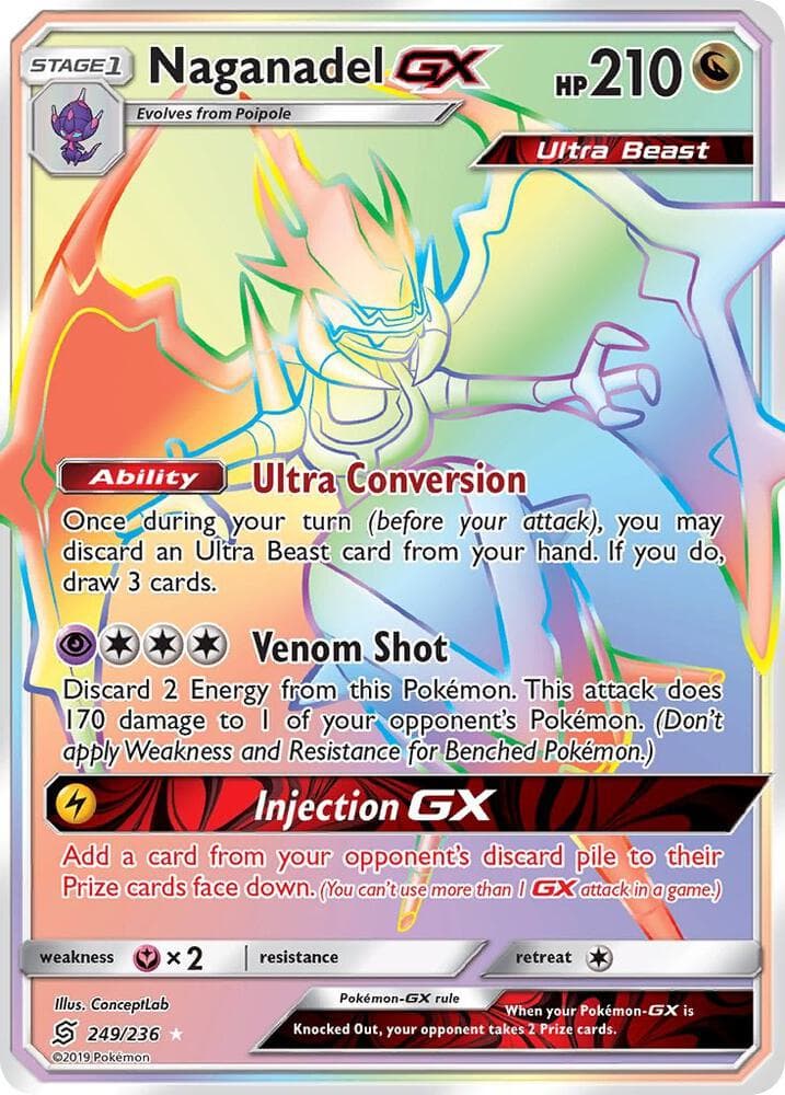 Naganadel GX Secret Stage 1
