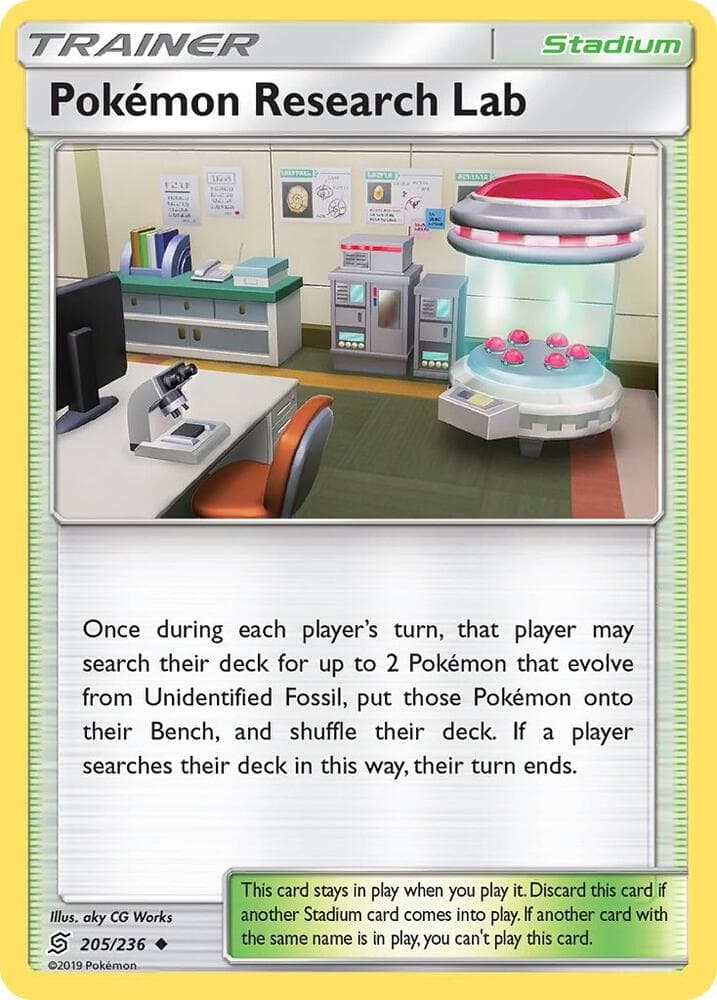 Pokemon Research Lab Stadium