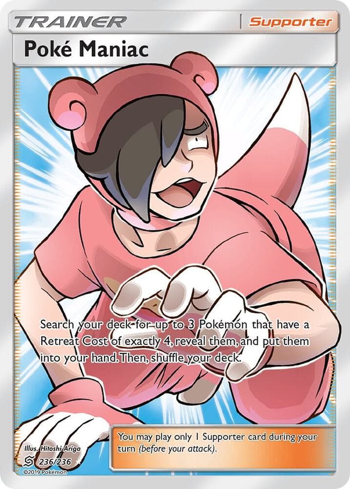 Poke Maniac Full Art Supporter