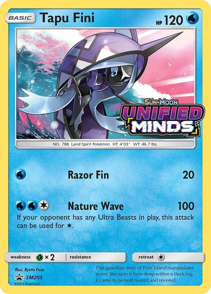 Tapu Fini SM203 Prerelease Basic
