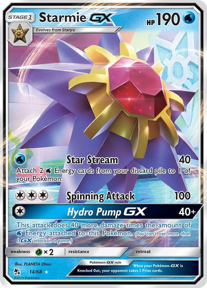 Starmie GX Stage 1