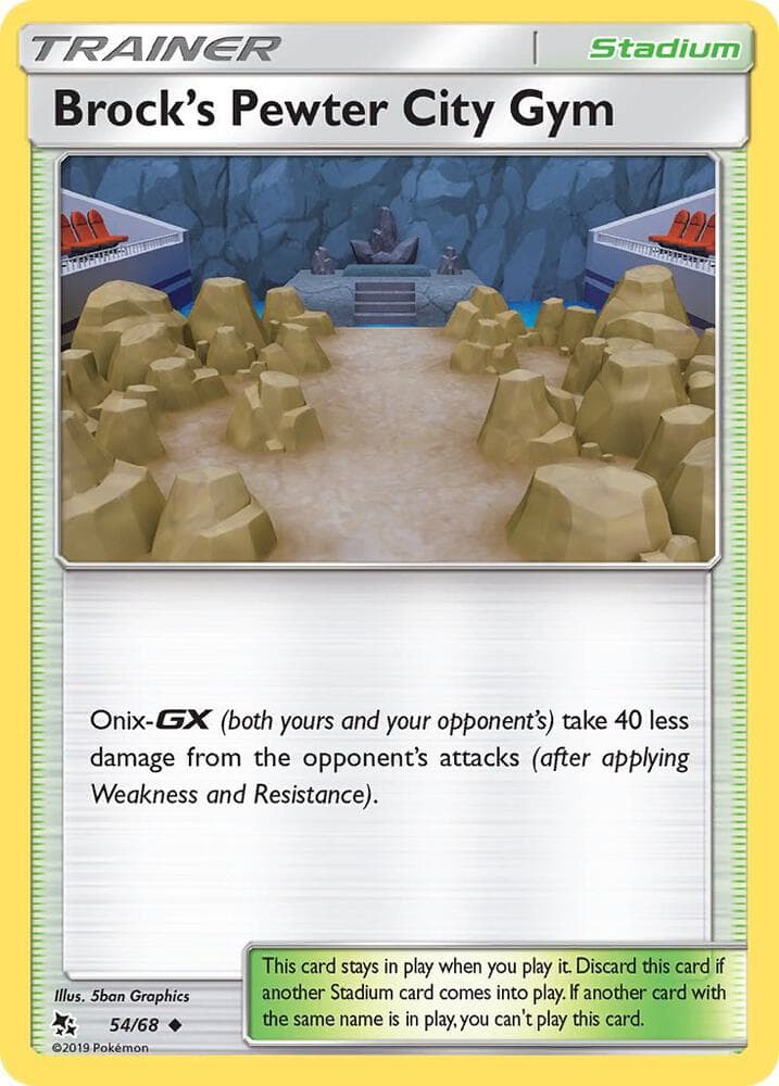 Brocks Pewter City Gym Stadium