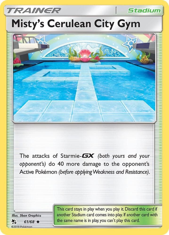 Mistys Cerulean City Gym Stadium