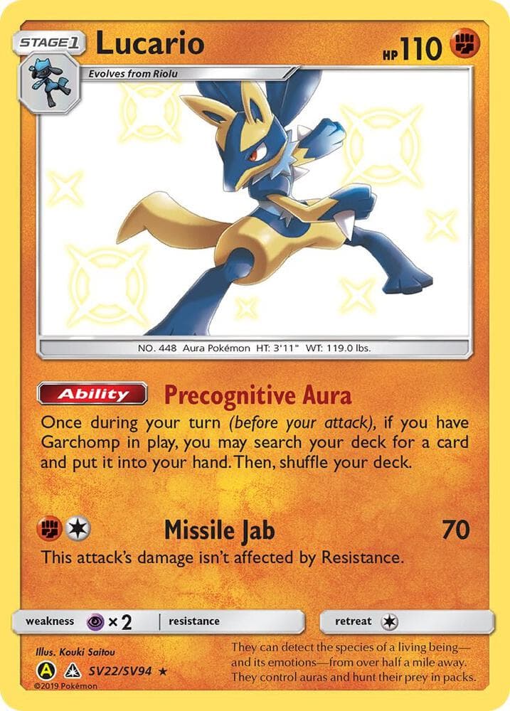Lucario Stage 1