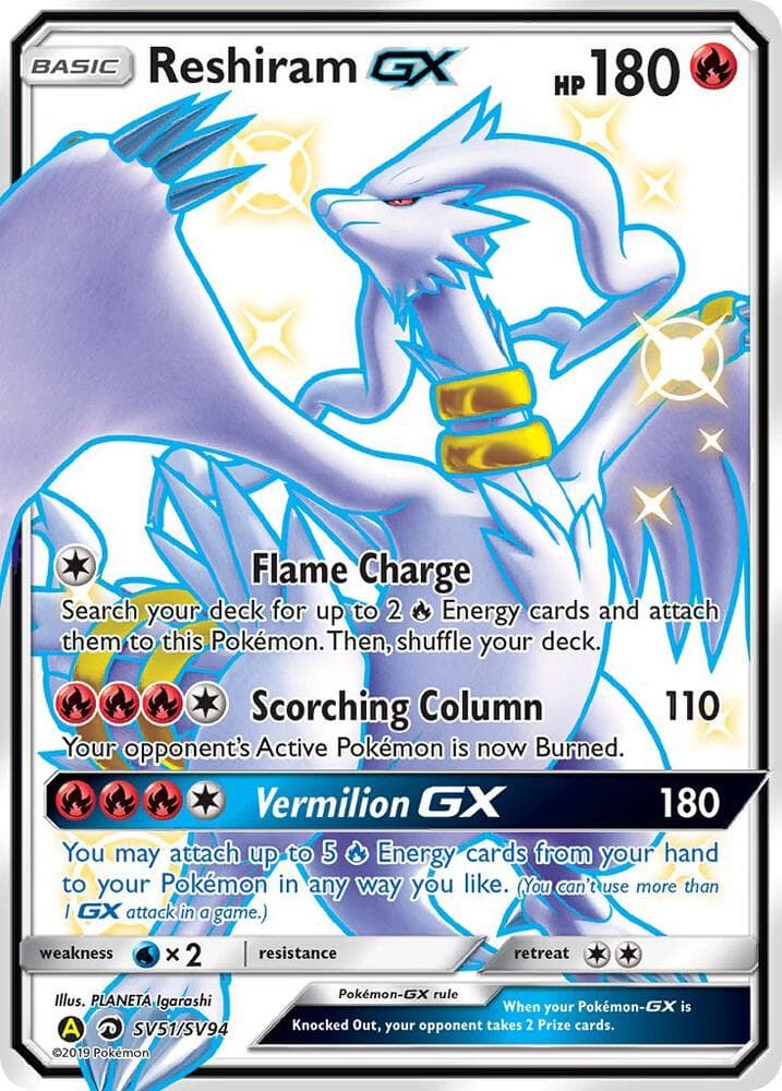Reshiram GX Basic