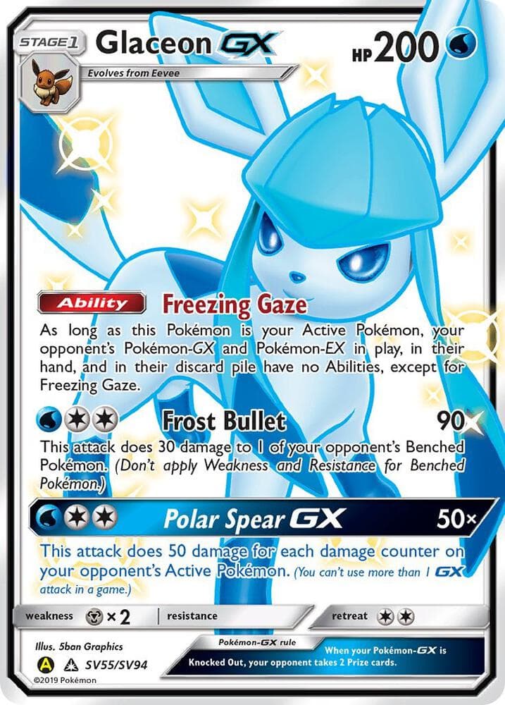 Glaceon GX Stage 1