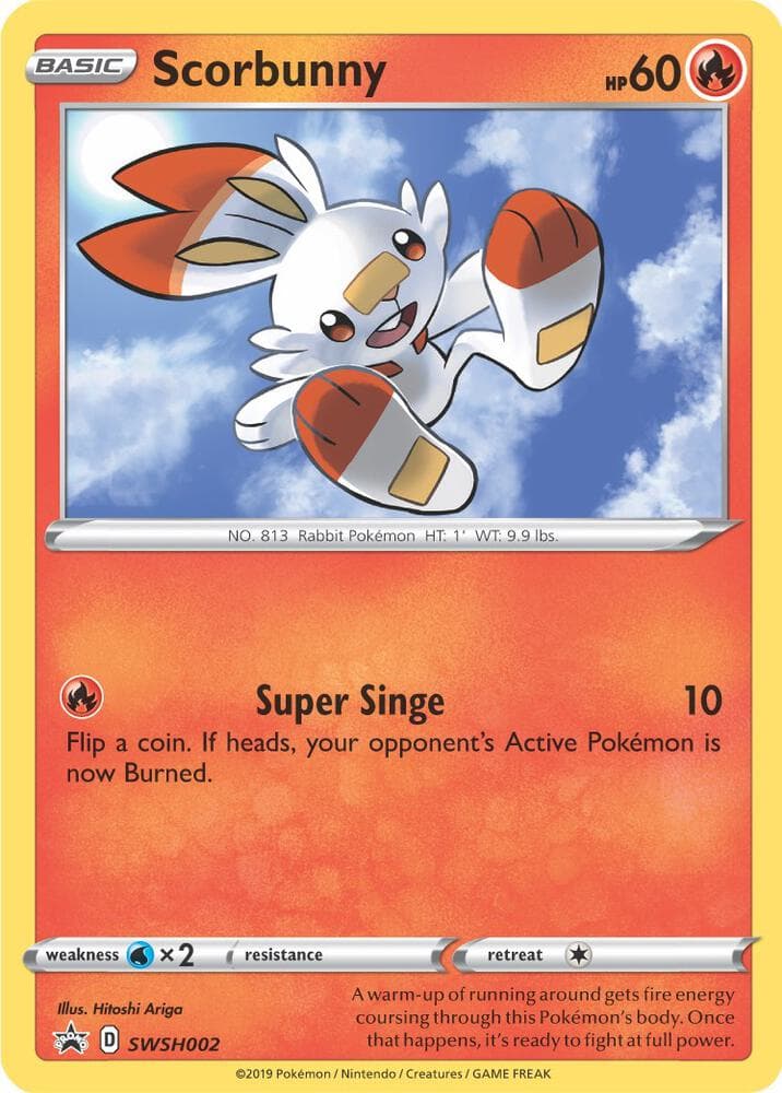 Scorbunny SWSH002 Basic