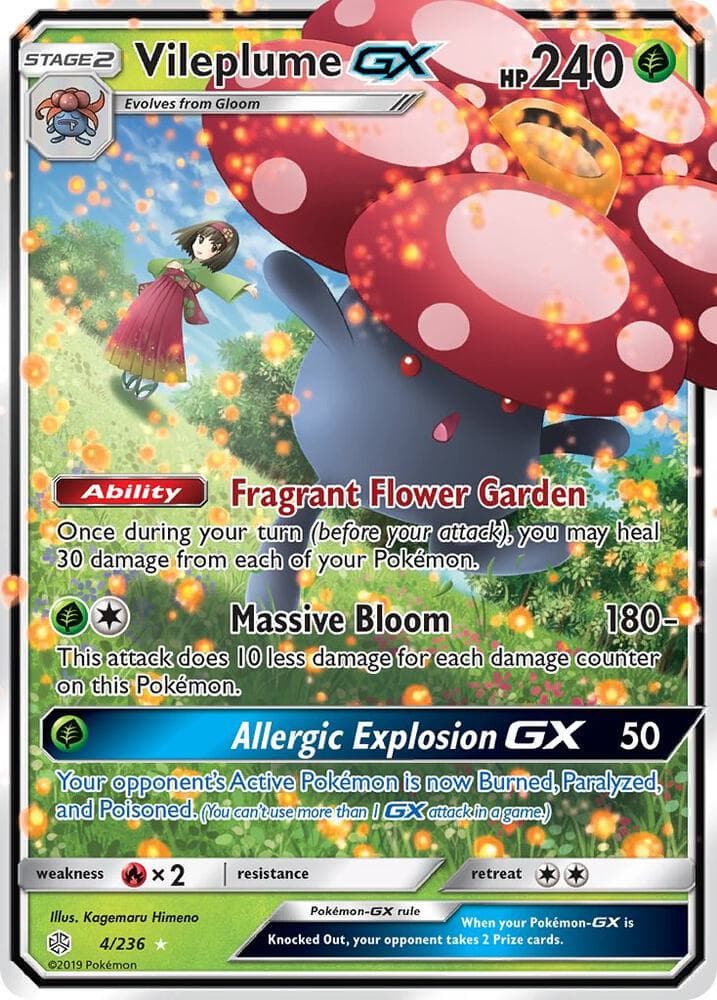 Vileplume GX Stage 2