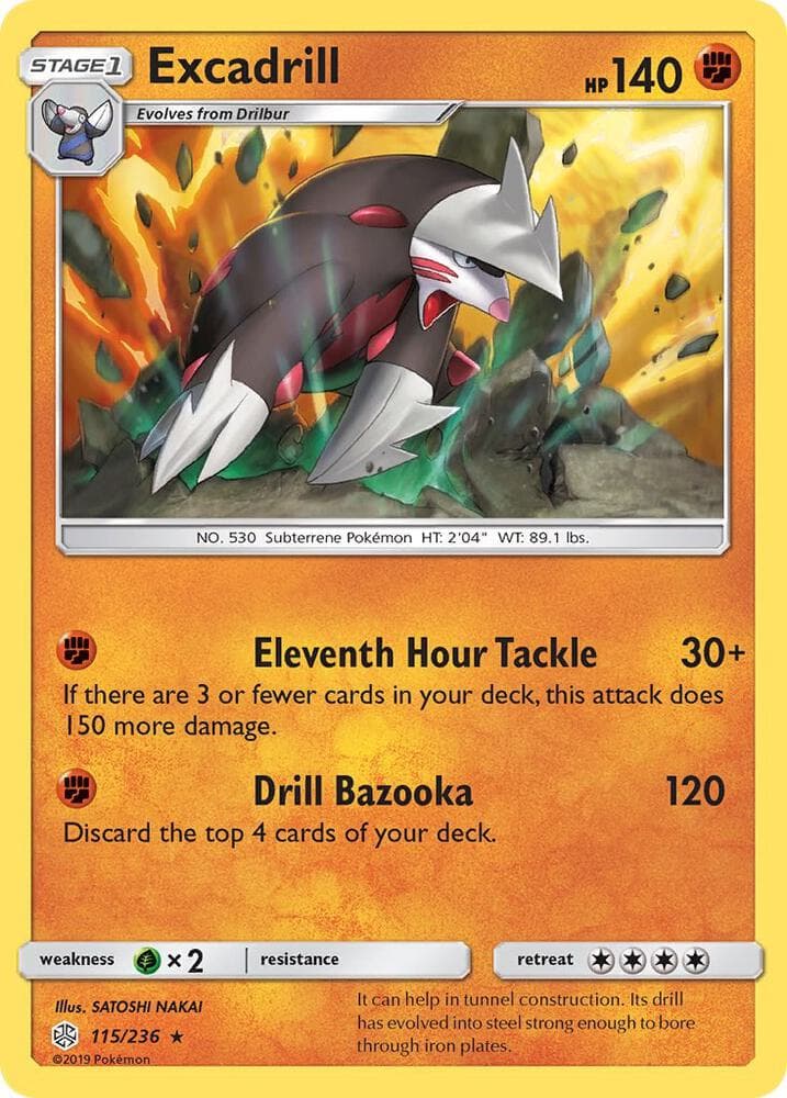 Excadrill Stage 1