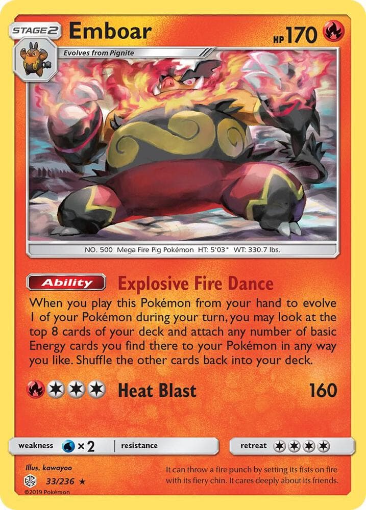 Emboar Stage 2