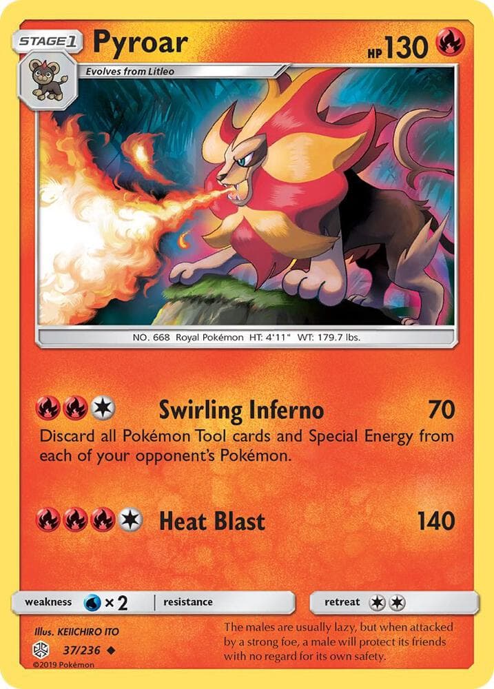 Pyroar Stage 1