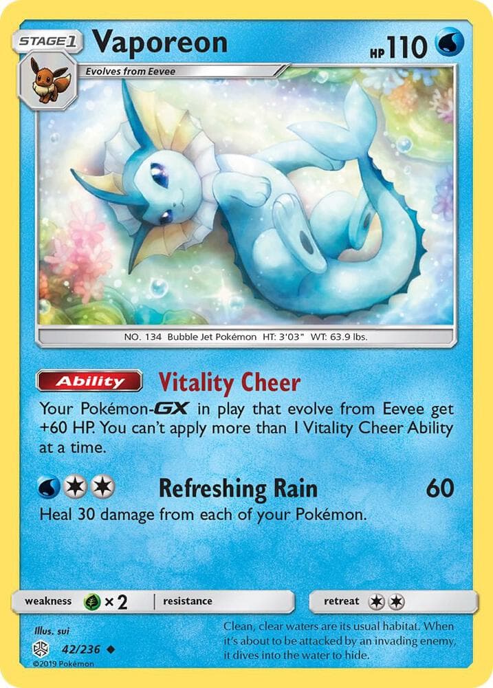 Vaporeon Stage 1