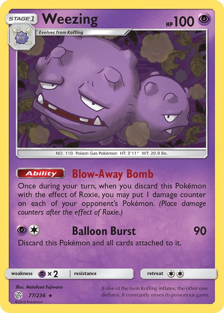 Weezing Stage 1