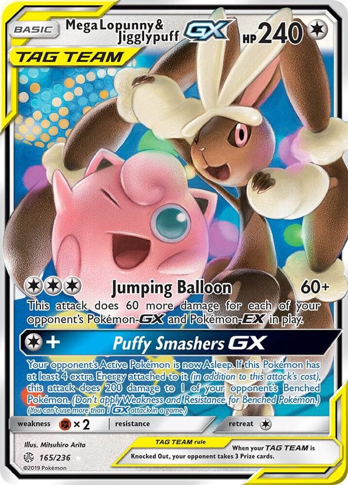 Mega Lopunny and Jigglypuff GX Basic