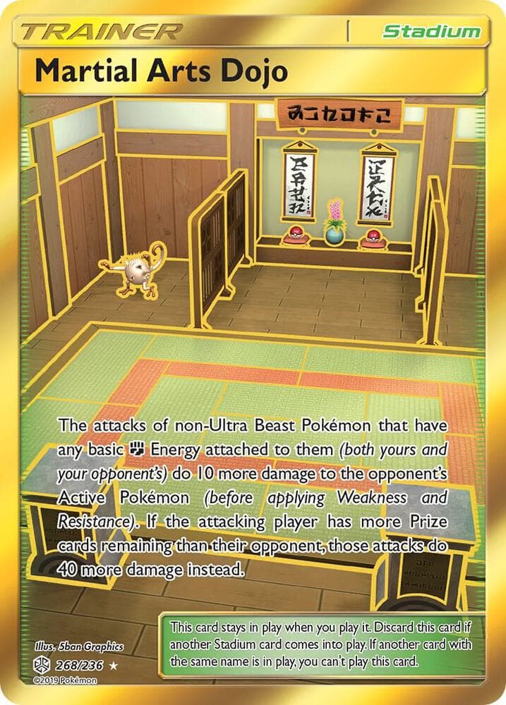 Martial Arts Dojo Secret Stadium