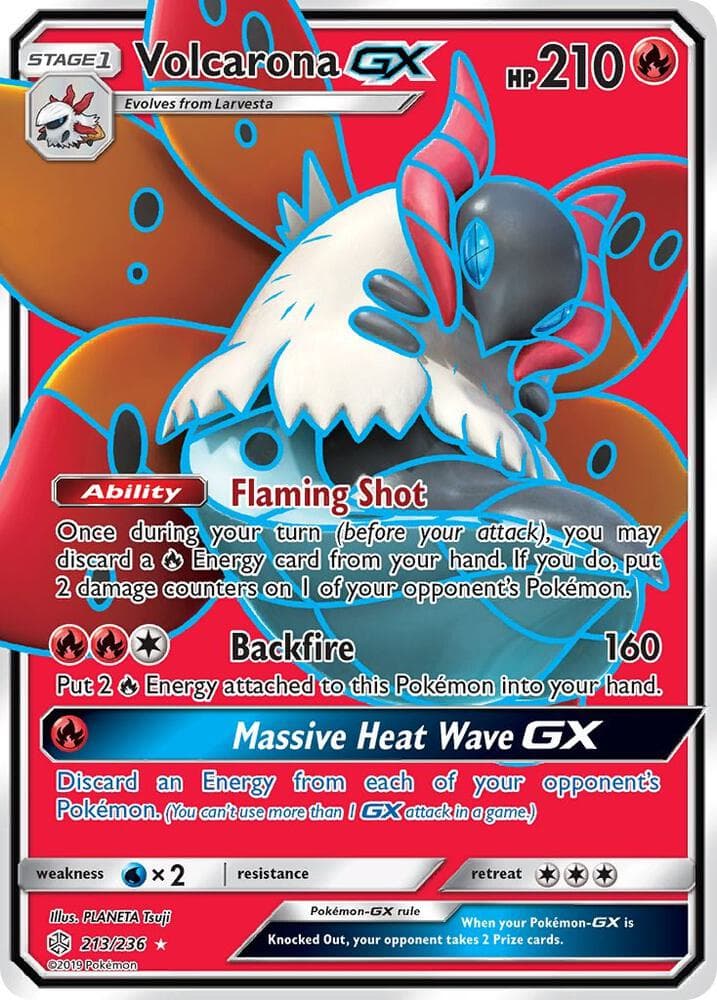 Volcarona GX Full Art Stage 1