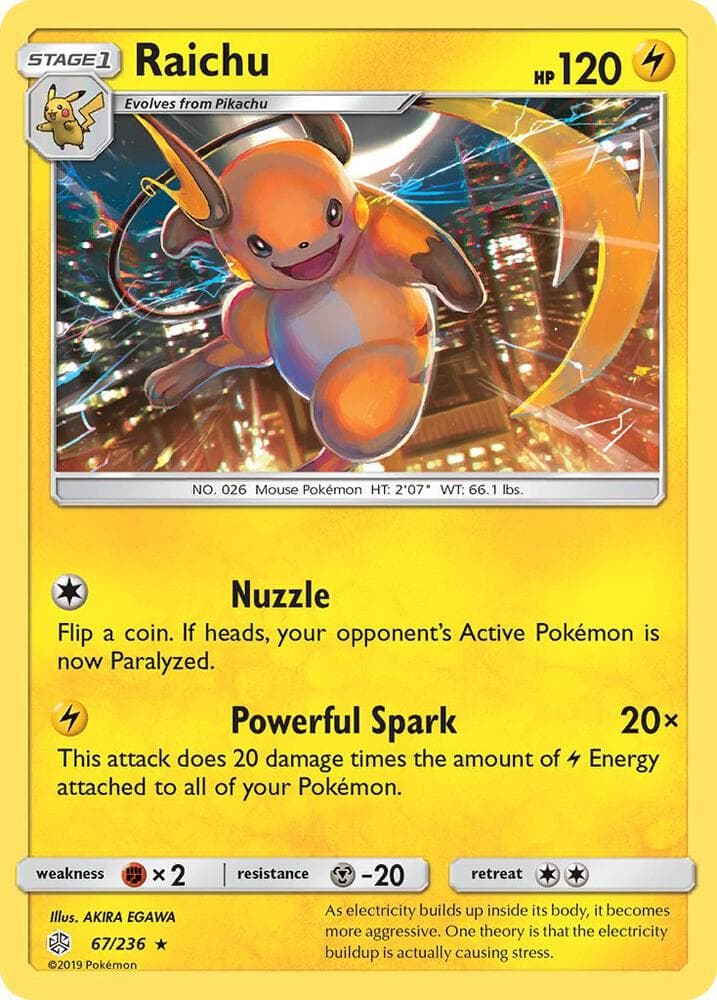 Raichu Stage 1
