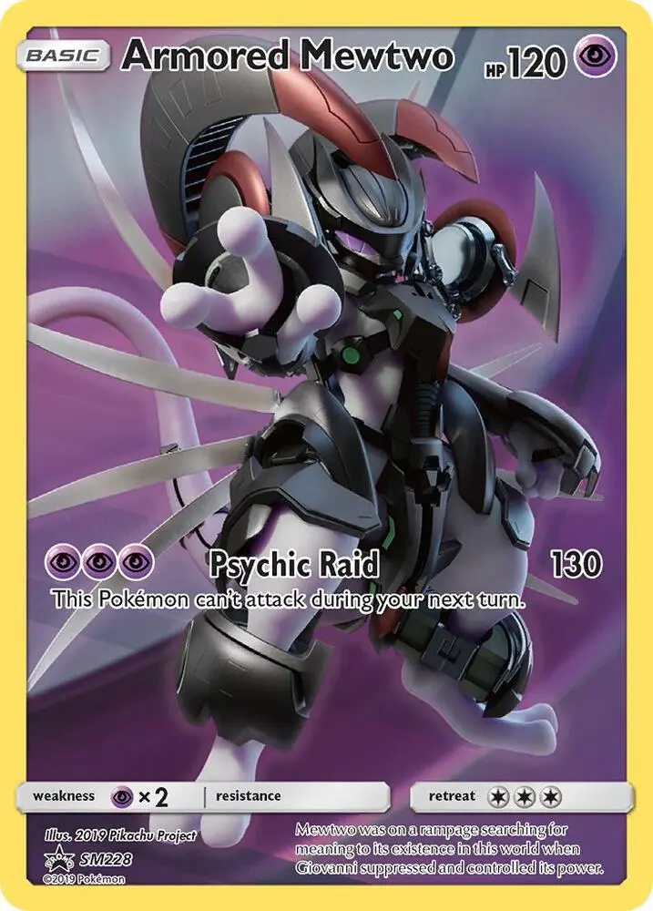 Armored Mewtwo SM228 Basic