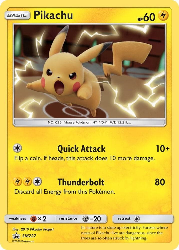 Pikachu SM227 Basic
