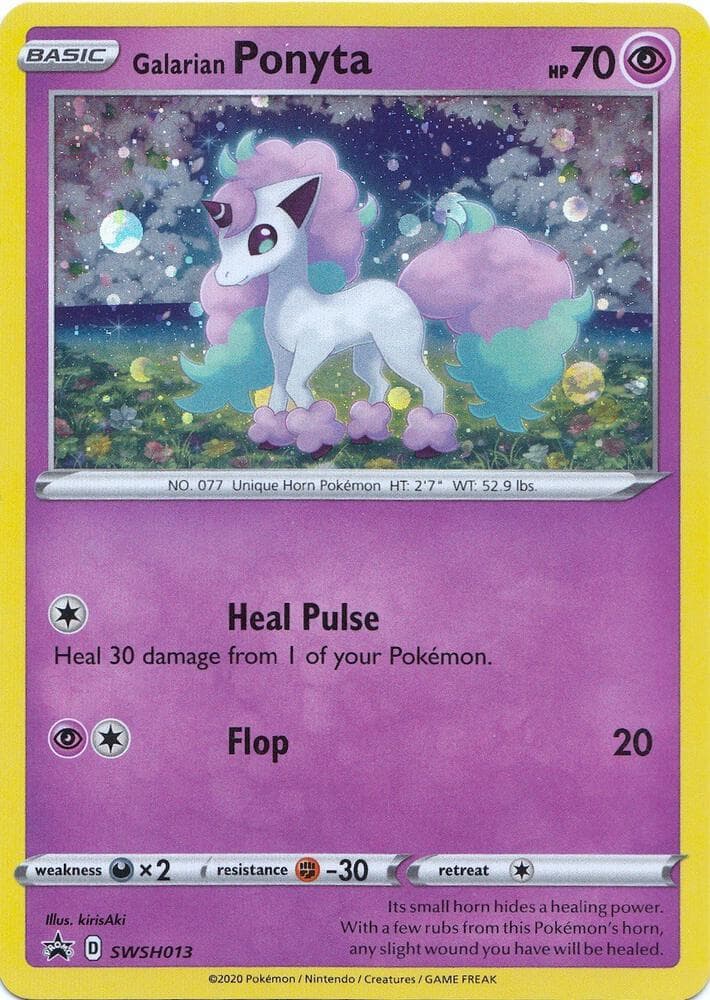 Galarian Ponyta SWSH013 Basic