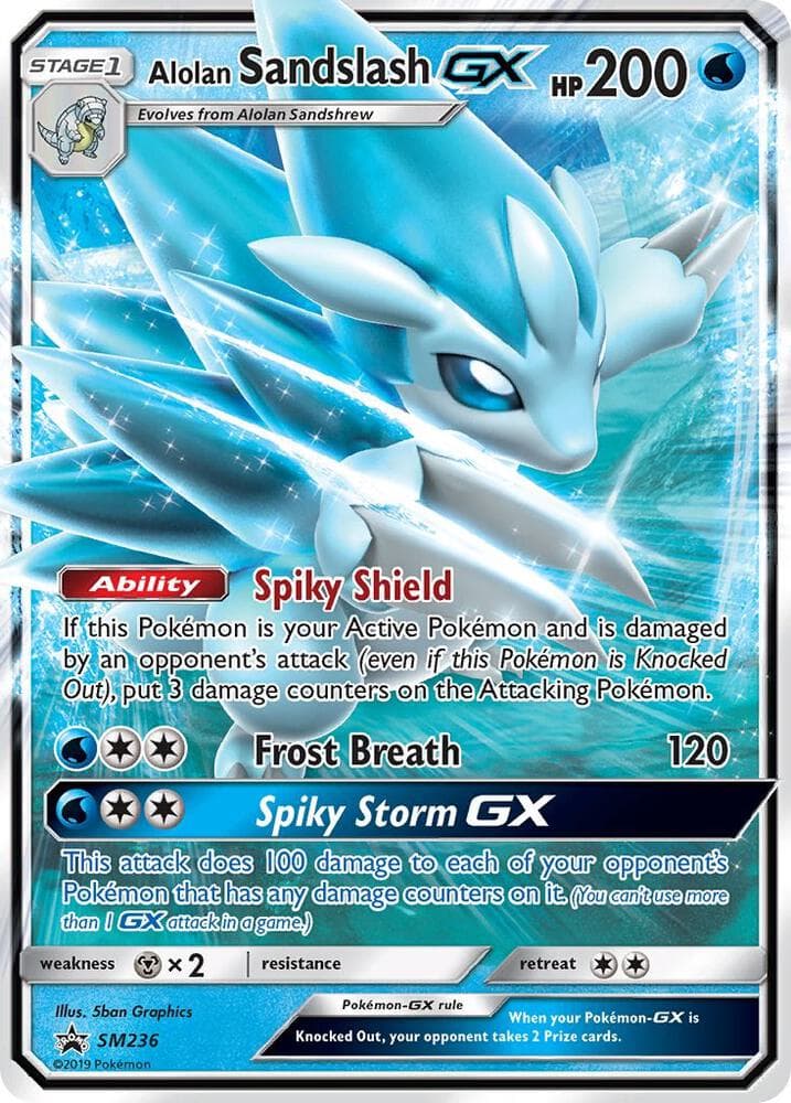 Alolan Sandslash GX SM236 Stage 1