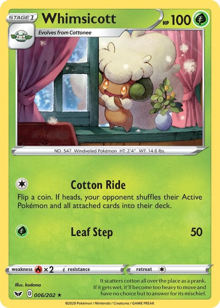 Whimsicott Stage 1