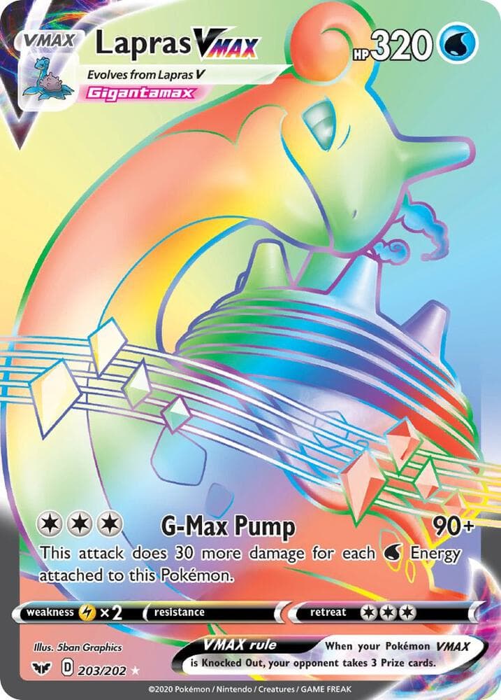 Lapras VMAX Secret Basic