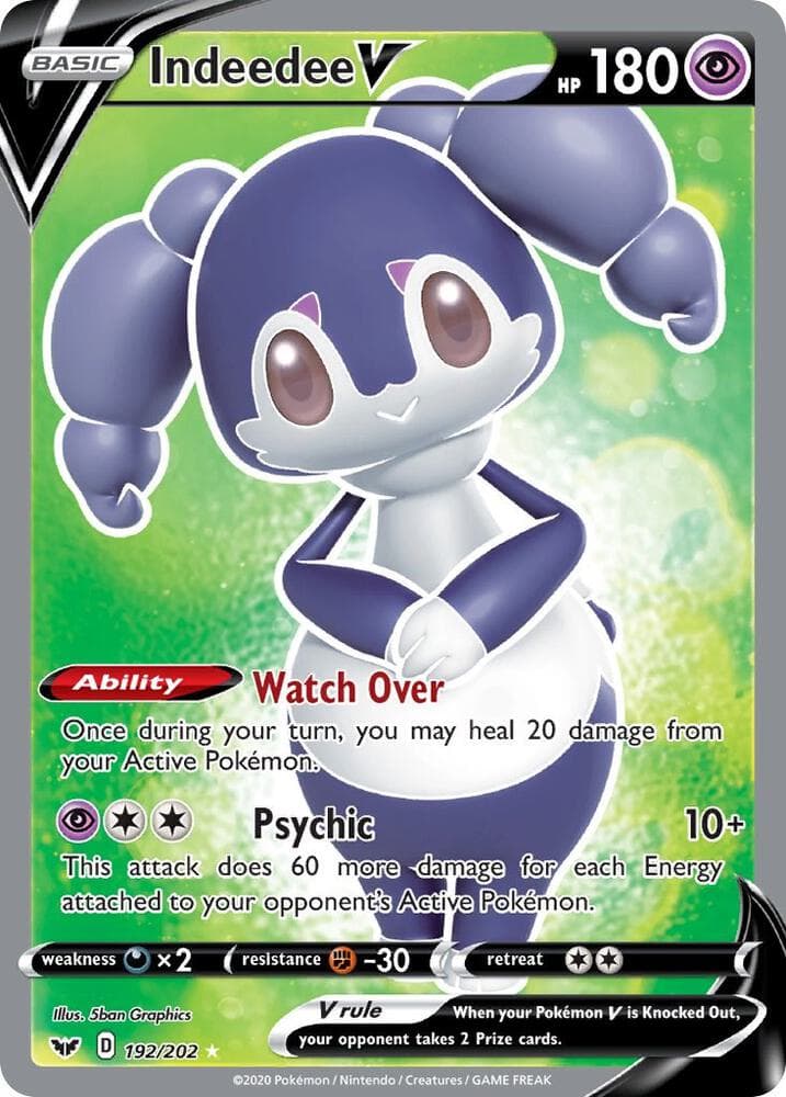 Indeedee V Full Art Basic