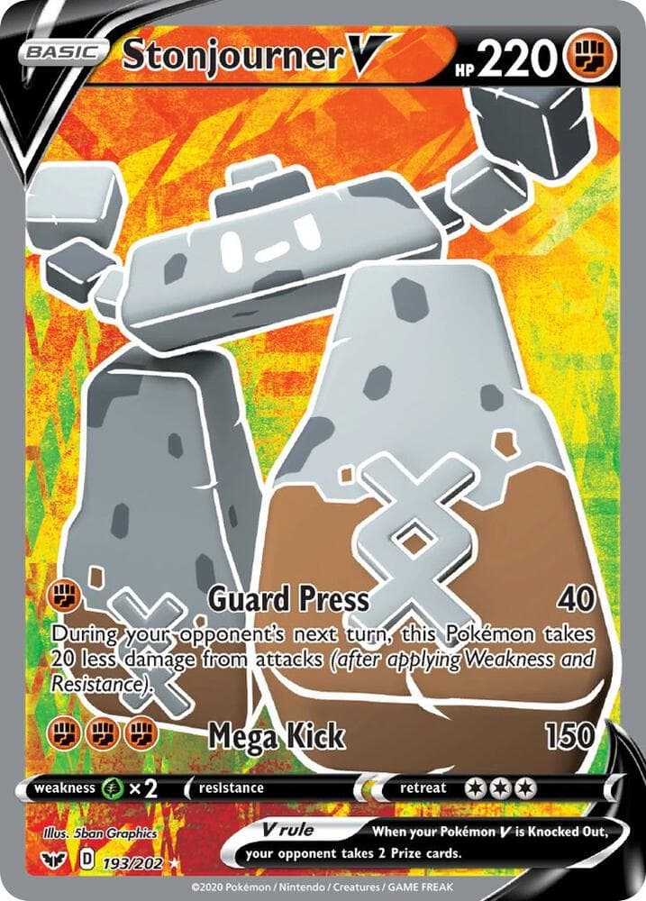 Stonjourner V Full Art Basic