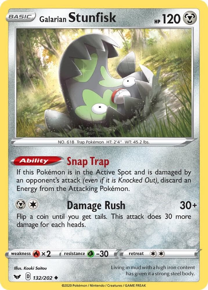 Galarian Stunfisk Basic