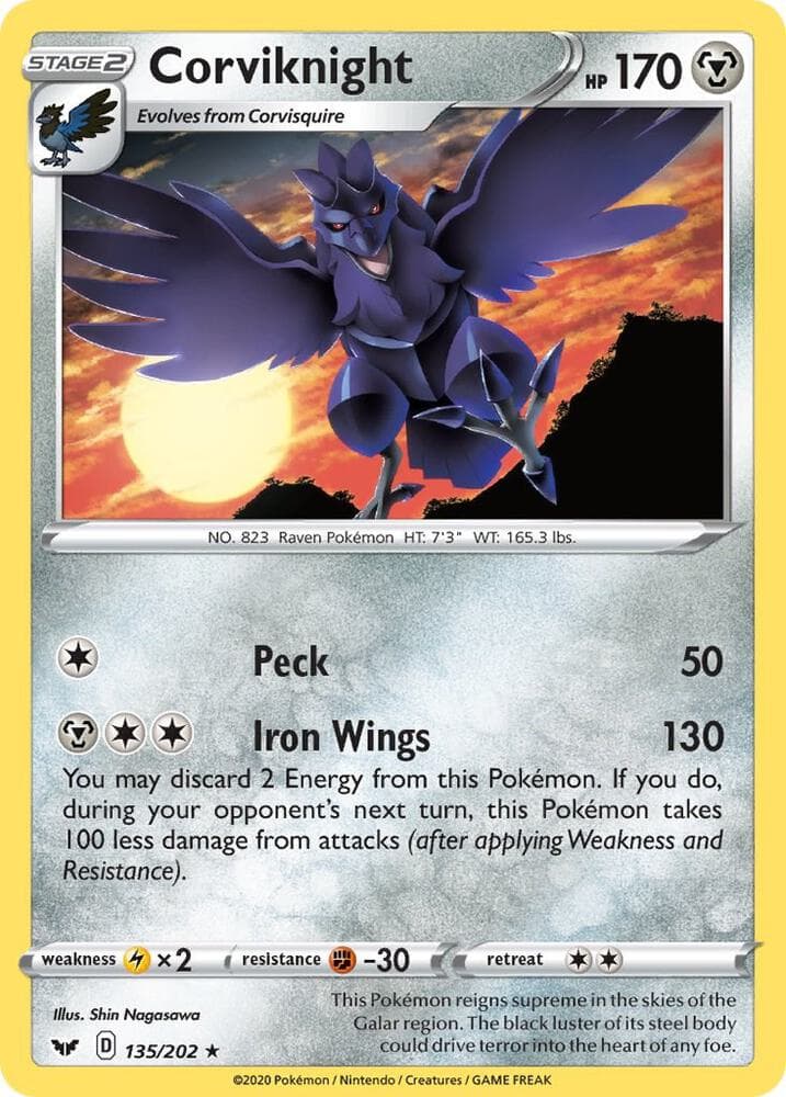 Corviknight Stage 1