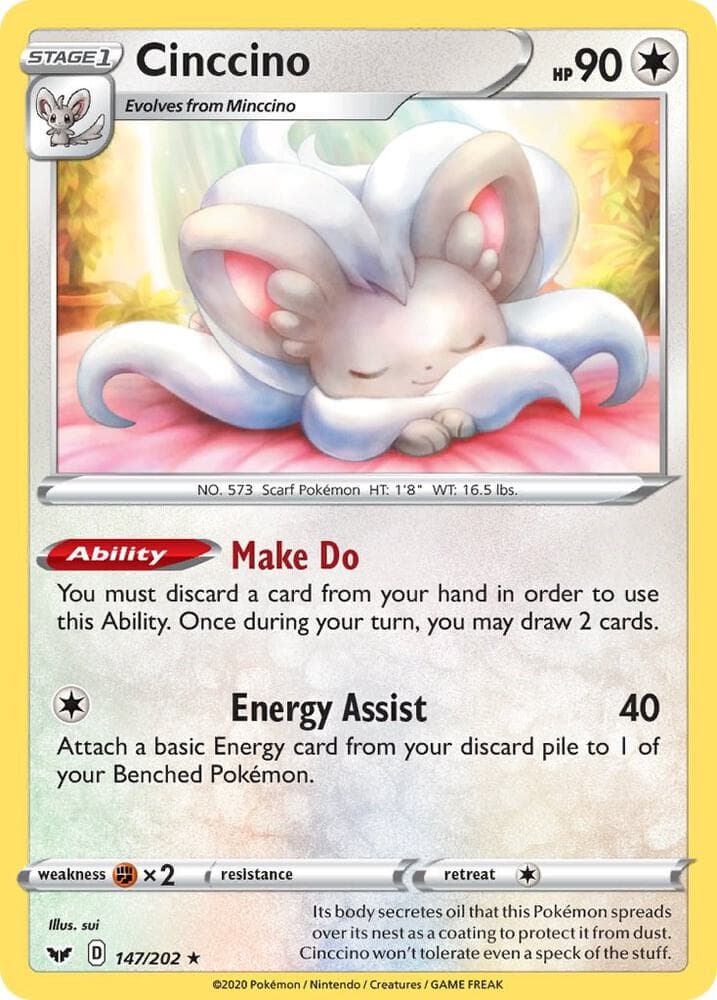 Cinccino Stage 1