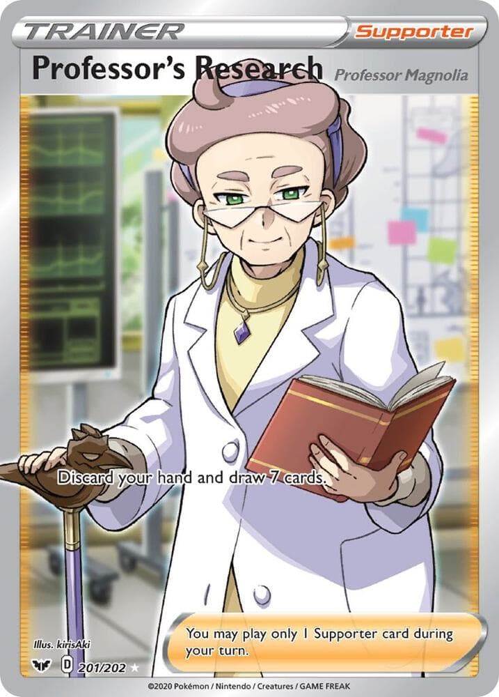 Professors Research Full Art Supporter