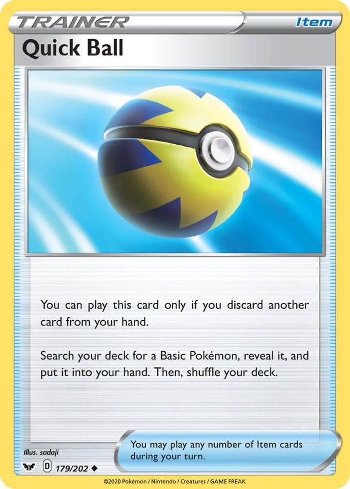 Quick Ball Item