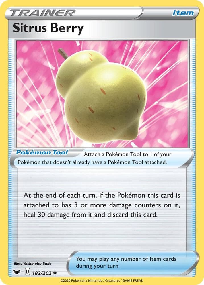 Sitrus Berry Pokémon Tool