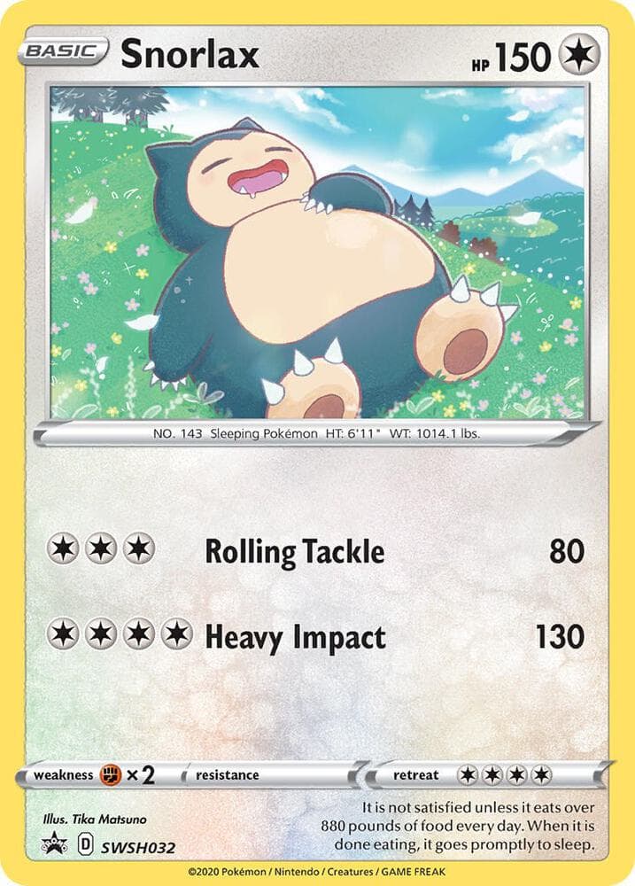 Snorlax SWSH032 Basic