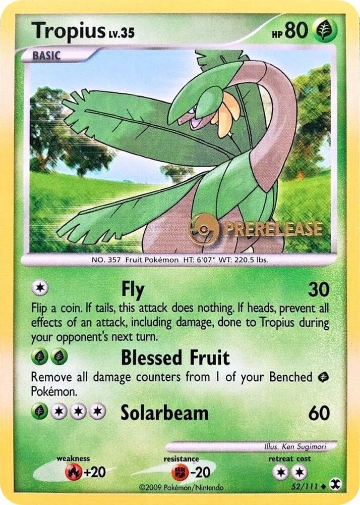 Tropius 52 111 Prerelease Basic