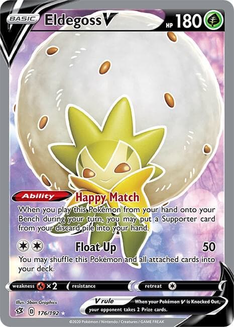 Eldegoss V Full Art Basic