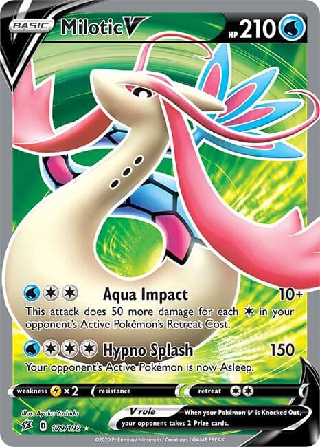 Milotic V Full Art Basic