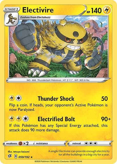 Electivire Stage 1