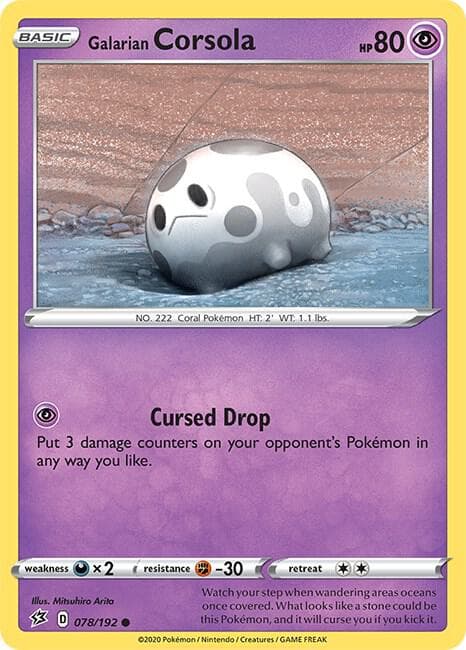 Galarian Corsola Basic
